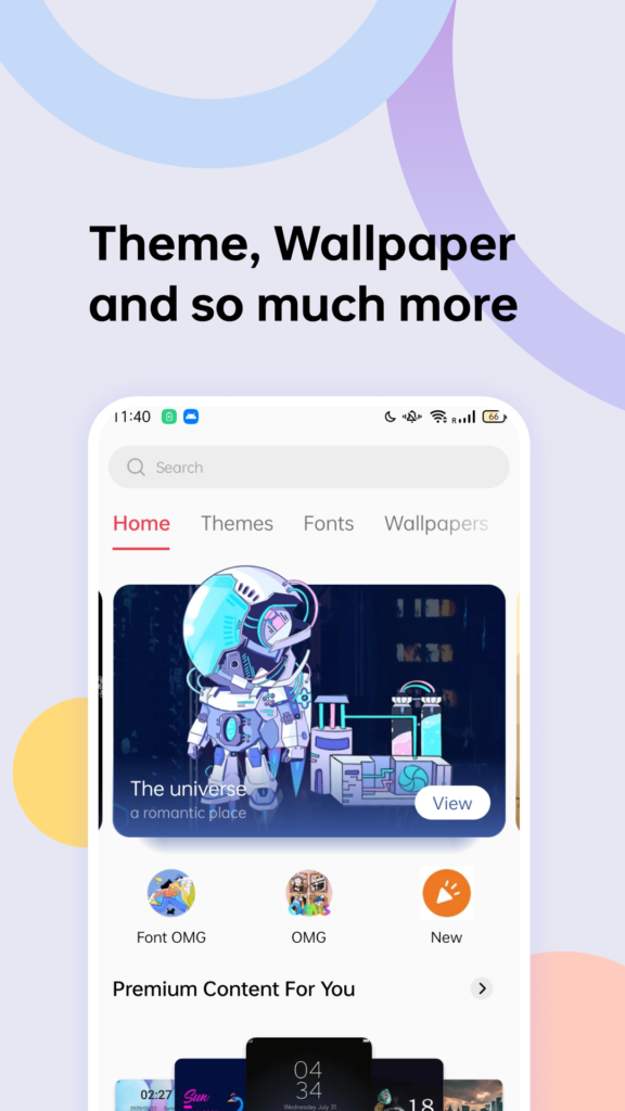 theme store realme